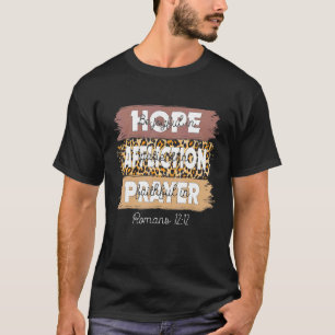 Camiseta Sé Alegre En La Esperanza Paciente En La Fe Del Af