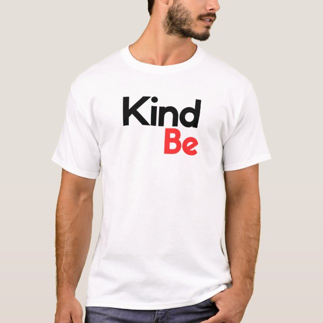 Camiseta sé amable (Anverso)