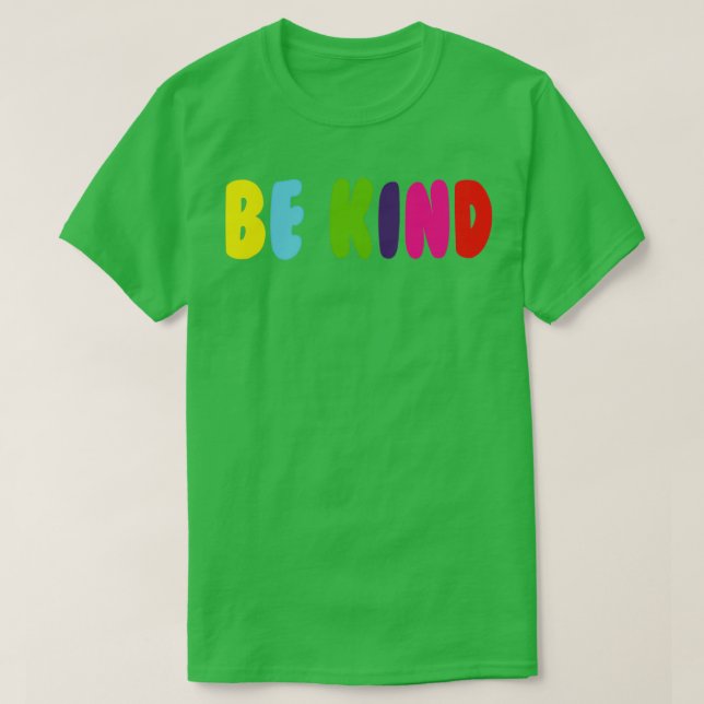 Camiseta Sé amable 12 (Diseño del anverso)