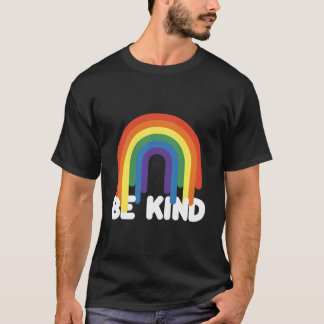 Camiseta Sé Amable Amabilidad Positividad Inspirador Arcoír