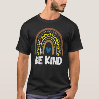 Camiseta Sé Amable Arcoíris Naranja Día de la Unidad Antiac