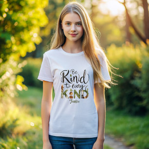 Camiseta Sé amable con todos los niños