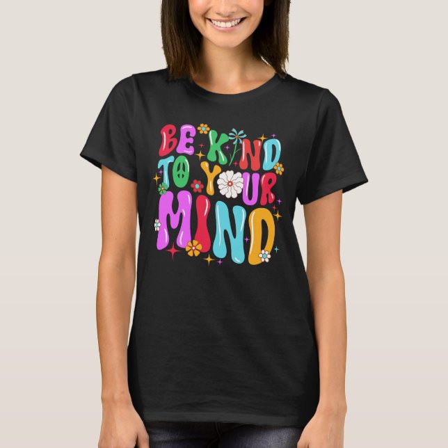 Camiseta sé amable con tu mente (Anverso)