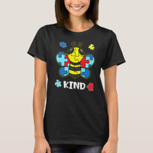 Camiseta Sé Amable Conciencia del Autismo Abeja Asperger Ro