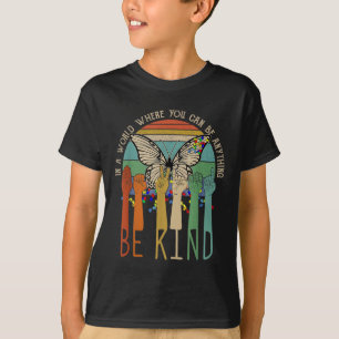 Camiseta Sé Amable Conciencia del Autismo Asl Mamá Profesor