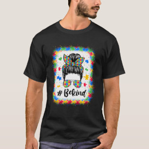Camiseta Sé Amable Conciencia del Autismo Pelo Revuelto Bla