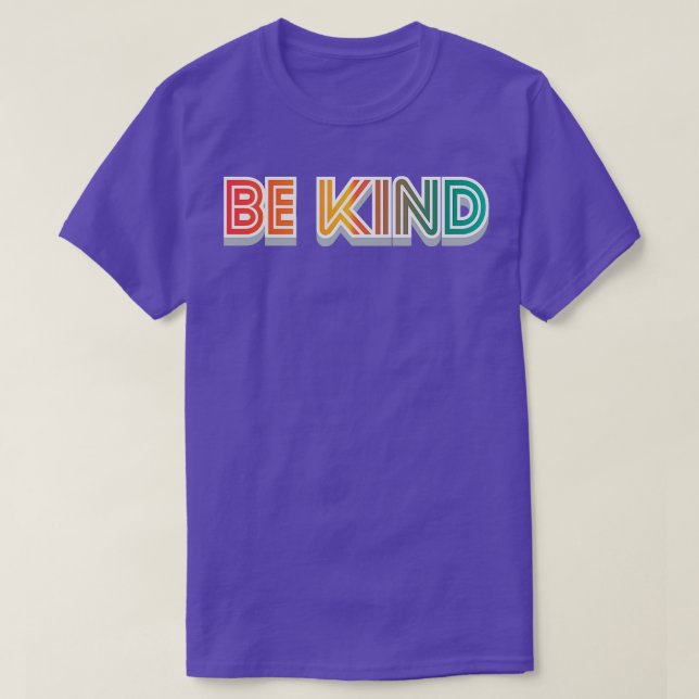 Camiseta Sé amable de dejar de intimidar (Diseño del anverso)