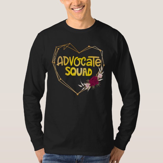Camiseta Sé amable de incluir profesor de escuadrón de defe (Anverso)