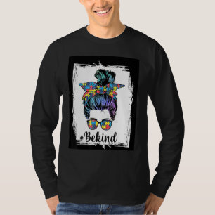 Camiseta Sé amable de la conciencia sobre el autismo Desord