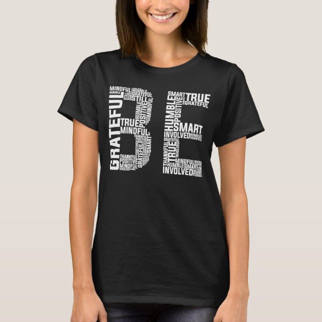 Camiseta Sé amable de ser humilde (Anverso)