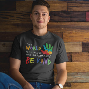 Camiseta Sé Amable En Un Mundo De Autismo, Conciencia De Pa