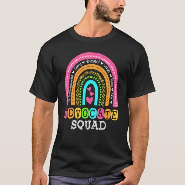 Camiseta Sé Amable Incluye Autismo Defensor Equipo Sped Pro (Anverso)