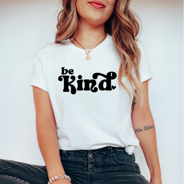 Camiseta Sé amable Minimalista (Subido por el creador)