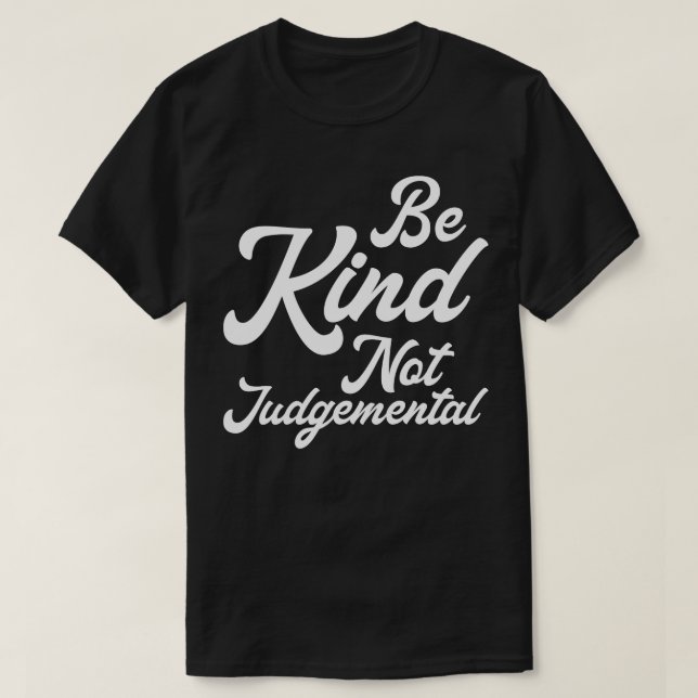 Camiseta Sé amable, no judío (Diseño del anverso)