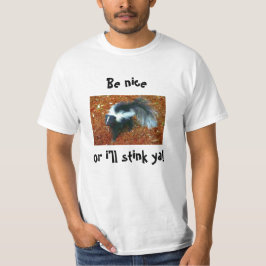 Camiseta ¡Sé amable o te apesto!