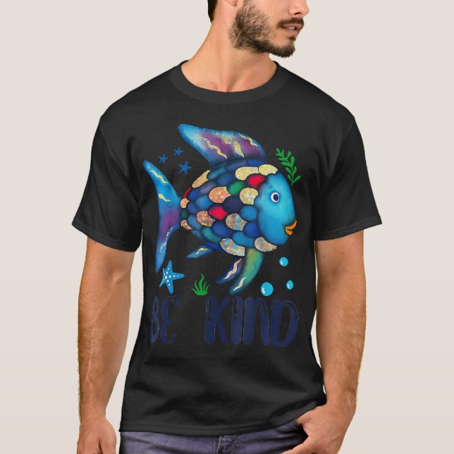 Camiseta Sé amable profesor de la escala del arcoiris leyen (Anverso)