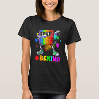 Camiseta Sé Amable Puzzle Dabbing Pop Pieza De Conciencia D