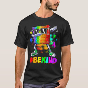 Camiseta Sé Amable Puzzle Piece Pop It de Autismo