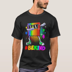 Camiseta Sé Amable Puzzle Piece Pop It Haciendo Dab Autism