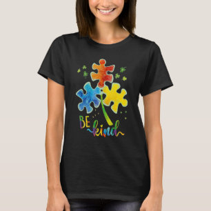 Camiseta Sé amable rompecabezas pieza Autismo Conciencia Au