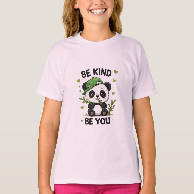 Camiseta Sé Amable Sé Tú Panda (Anverso)