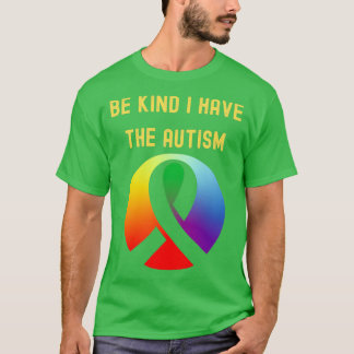 Camiseta sé amable, tengo el autismo 2