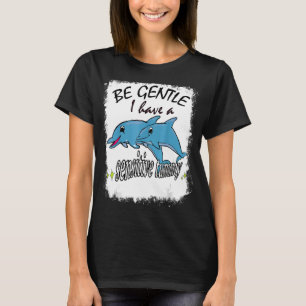 Camiseta Sé Amable, Tengo Un Sensible Estómago Típico Ache