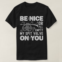 Camiseta Sé bueno o voy a vaciar mis amantes de la cuerda d