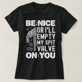 Camiseta Sé bueno, voy a vaciar mi papelera Highland Bagpip