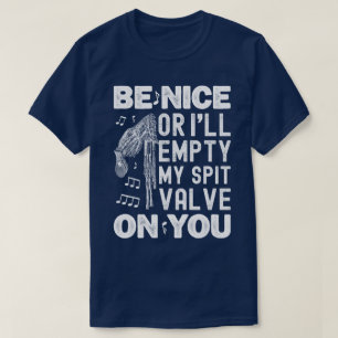 Camiseta Sé bueno, voy a vaciar mi papelera Highland Bagpip