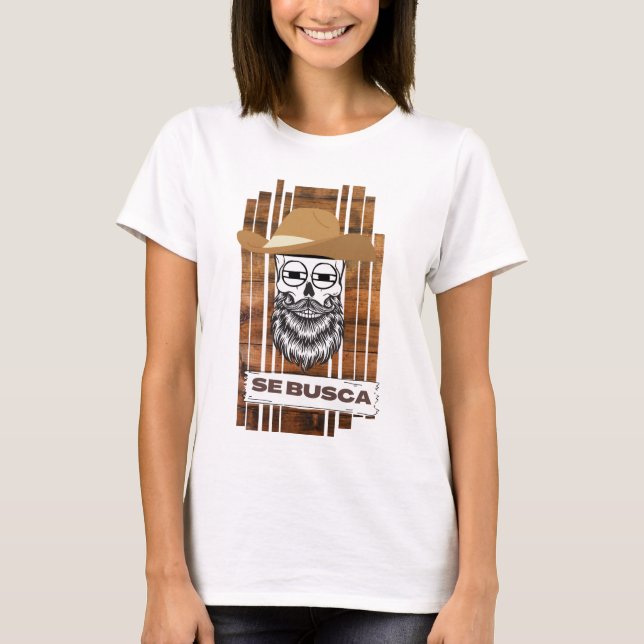 CAMISETA SE BUSCA (Anverso)