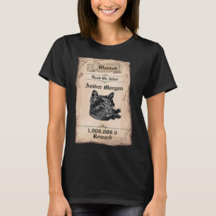 Camiseta Se busca: Amber Morgan - Gata fuera de la ley del