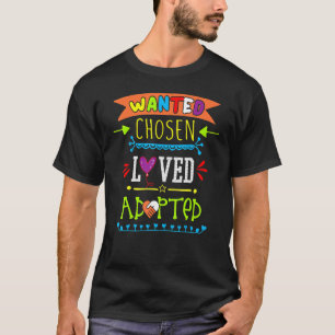 Camiseta Se busca elegir el querido día de adopción adoptiv