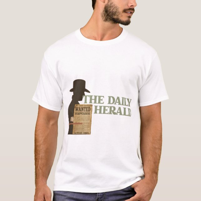 Camiseta Se Busca Heraldo (Anverso)