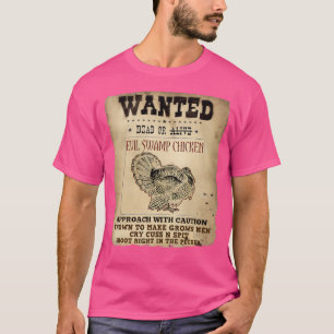 Camiseta Se busca la muerte del malvado Swamp Chicken diver