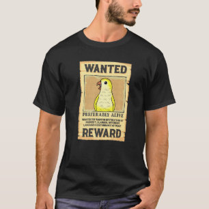Camiseta Se busca loro Poster I amarillo Lutino Monk Parake