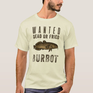 Camiseta Se Busca: Muerto o Frito — Diseño Divertido para P