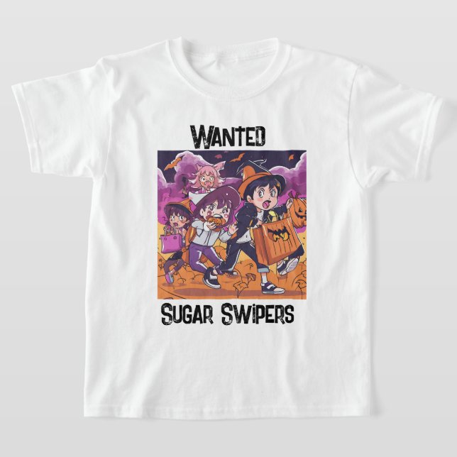 Camiseta Se busca, nadadores de azúcar (Distribución)