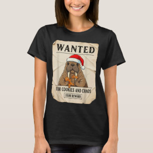 Camiseta Se busca por galletas y caos divertido Pijama de N