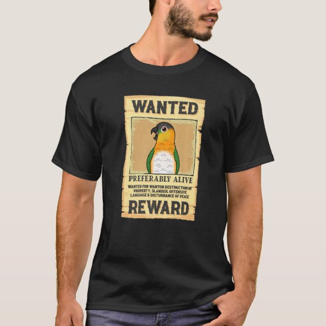 Camiseta Se busca Poster Loro I Cabeza negra Caique (Anverso)