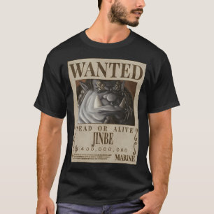Camiseta Se Busca Vivo o Muerto Jinbe