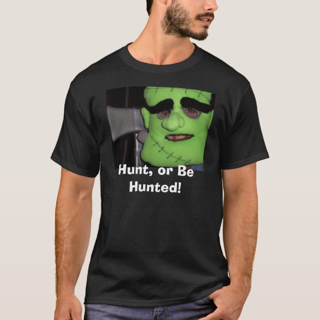 Camiseta ¡Se cace la caza, o! (Anverso)