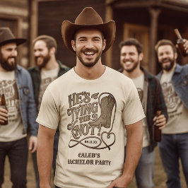 Camiseta Se Casa el Vaquero del Oeste Fiesta de Despedida