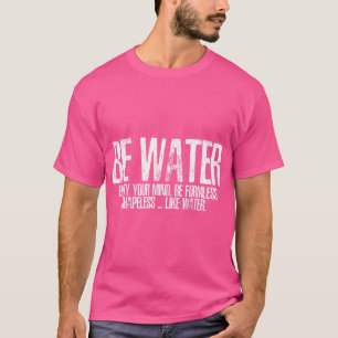 Camiseta Sé Como El Agua Artes Marciales Taoísmo Kung Fu Wu