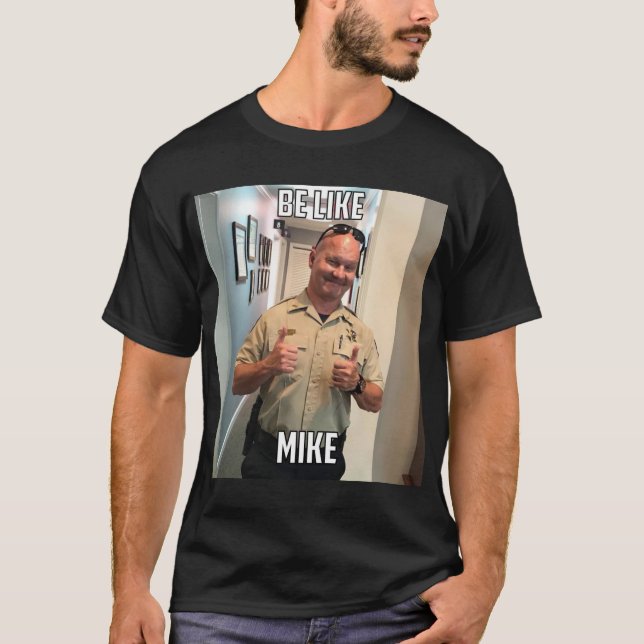 Camiseta Sé Como Mike T-Shirt (Anverso)