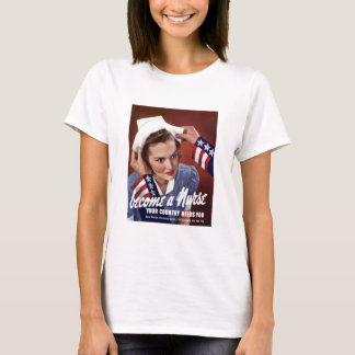Camiseta Se convierte una enfermera