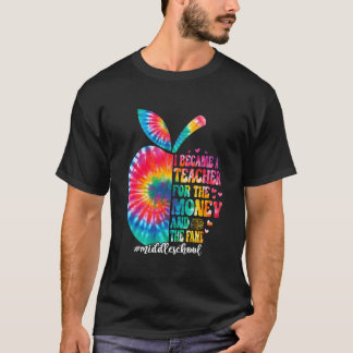 Camiseta Se Convirtió En Maestro De Enseñanza De Escuela Se