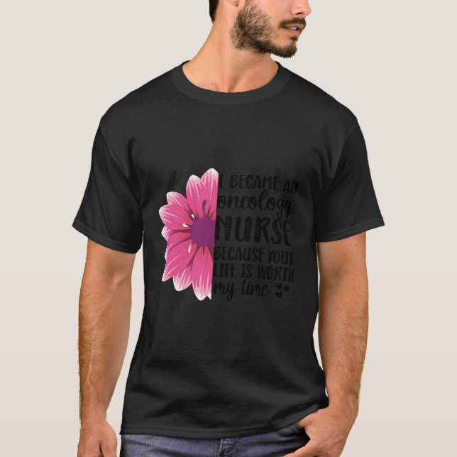 Camiseta Se Convirtió En Una Enfermería De Oncología De Enf (Anverso)