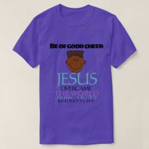 Camiseta Sé de buen tee morado