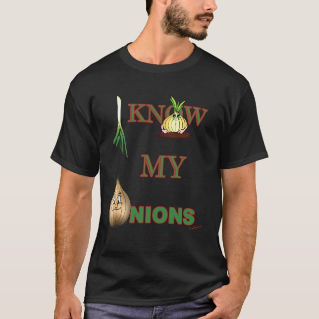 Camiseta Sé de Cebolla Divertido (Anverso)